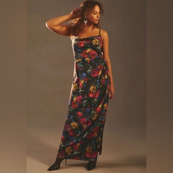 New Anthropologie Hutch Pleated Maxi Dress Size 22. B16 - Picture 1 of 10